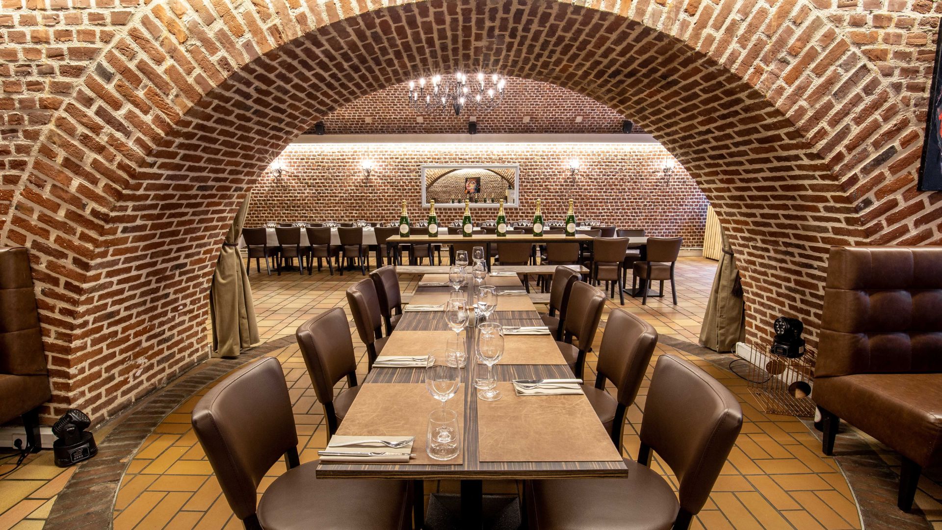 Salle principale du Fort de Mons